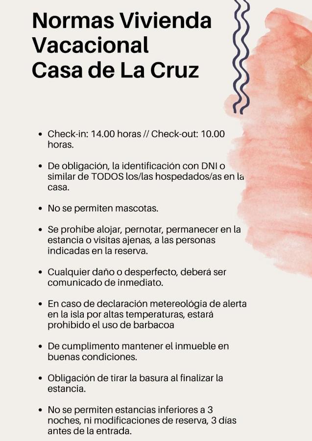Casa De La Cruz Villa Mazo Eksteriør bilde